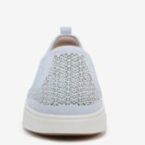 VIONIC KIMMIE Slip on Sneaker Ballad BLUE Suede NEW SZ 8